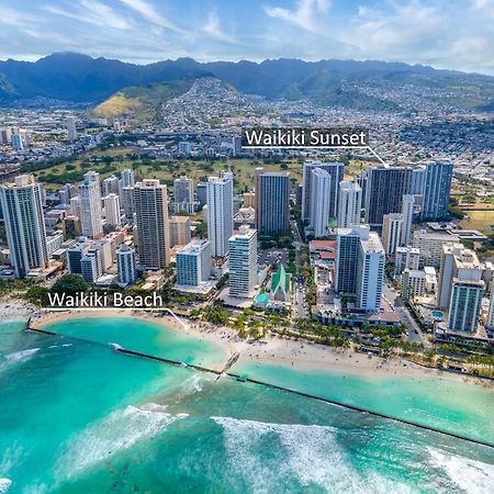 Gorgeous Condo With Ocean View, Near Beach, Free Parking Honolulu Extérieur photo